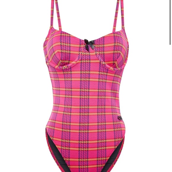 NWT Solid & Striped Taylor Swimsuit - Picture 3 of 6
